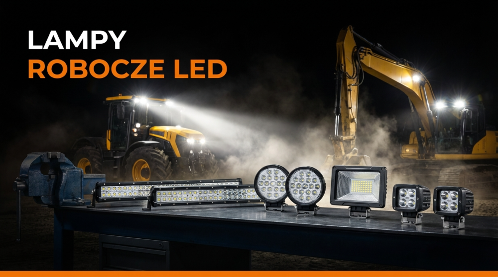 Sklep z  lampami led do ciągników rolniczych i maszyn budowlanych